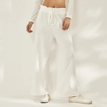 ^^Best Offers Women Wide Leg Pants Sports with Drawstring Elastic Waist Sweatpants Straight Leg Pants for Female Autumn Winter Casual Trousers ^^Best Offers Women Wide Leg Pants Sports with Drawstring Elastic Waist Sweatpants Straight Leg Pants for Female Autumn Winter Casual Trousers