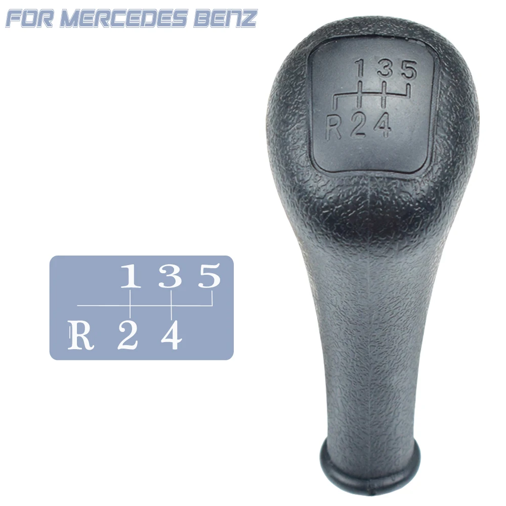 Черный топ пластик для Mercedes Benz W190 W201 W202 W123 W124 W126 W140 S124 C E S класс 5 Скорость рычаг переключения передач Ручка