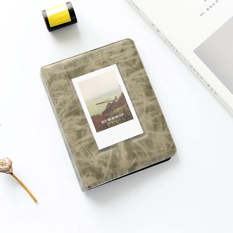 26 64 кармана 3 дюйма мини-пленка фотоальбом книга для Fujifilm Instax Mini 9 8 7s 70 25 90 мгновенная камера пленка кредитный держатель для карт - Цвет: 26