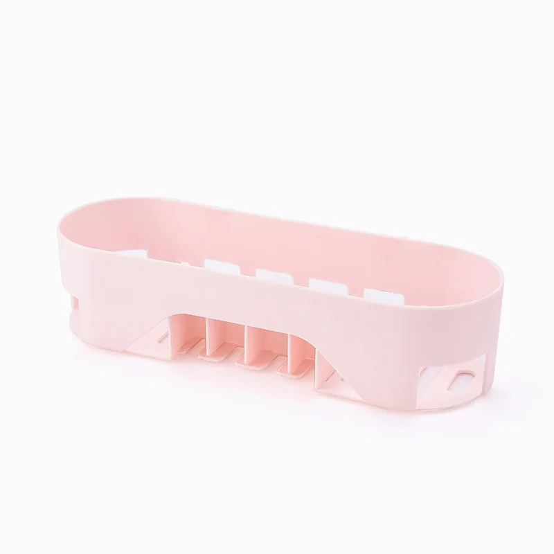 Pink 4 цвета многофункциональные аксессуары для ванной комнаты держатель для зубных щеток для хранения зубной пасты - Цвет: Pink