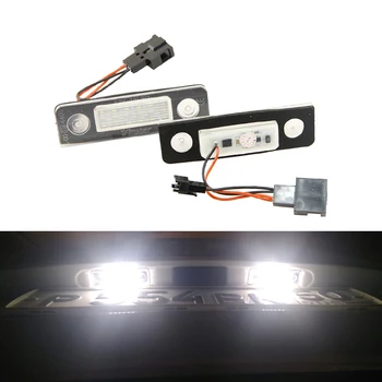

For Skoda Octavia ll Facelift 09-12 Facelifted 2003-2012 Roomster 5J 2006-2010 CANbus SMD Led License Plate Lights