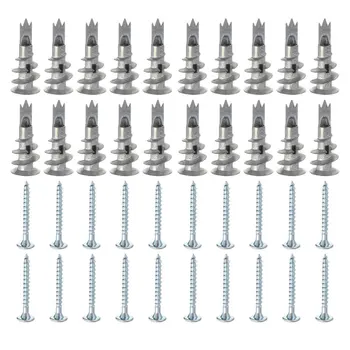 

100 Pcs Wall Fixing Screws Screws Practical Creative Drywall Anchors for Shop