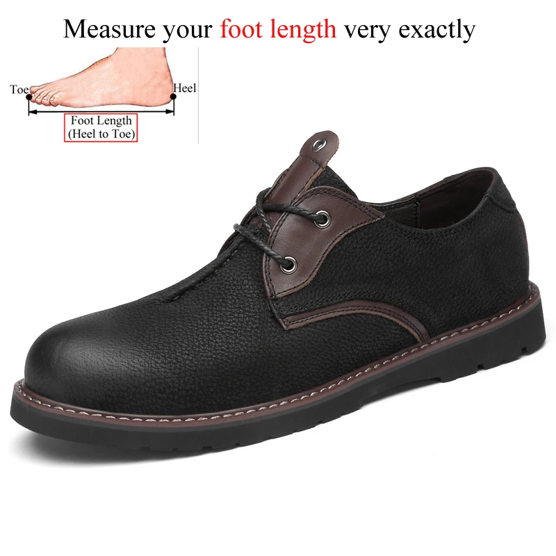 Black Повседневные мужские туфли Dr Martens из натуральной кожи; мужские ковбойские полуботинки; chaussure homme; Роскошные брендовые осенне-зимние туфли; большие размеры 48 - Цвет: Black