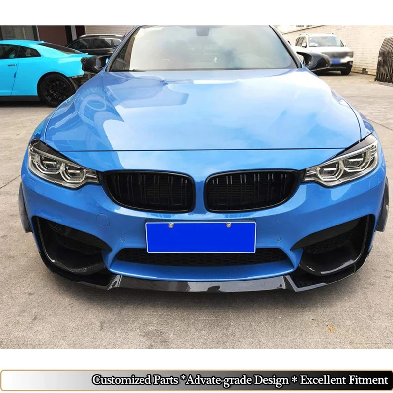 Передняя лампа веки Подходит для Bmw F80 M3 F82 F83 M4 F32 F33 F36 2014 2018 настоящая сухая