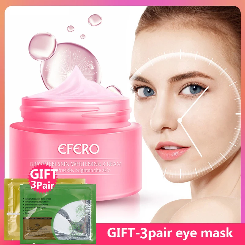 

Freckles Cream Whitening Face Cream Age Spots Skin Whitening Strong Effect Dark Spots Melasma Lightening Face Cream Eye Mask