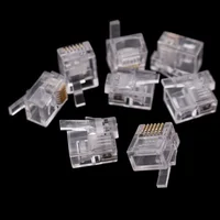 Crimping pliers Connector 6P6C Cable  RJ11 RJ12 Left Buckle Crystal Head DIY Compatible with Vex Robotics 2