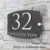 Customize MODERN DOOR NUMBER / ADDRESS PLAQUE GLASS ACRYLIC OUTDOOR HOUSE SIGN 8