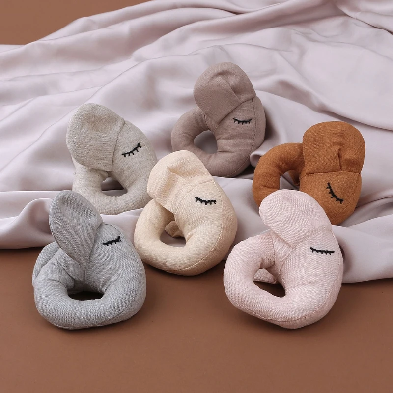 

Baby Hand Bells Rattles Soft Plush Shaking Toys Newborn Gift Infant Early Educational Toy Cute Elephant Baby Stuff