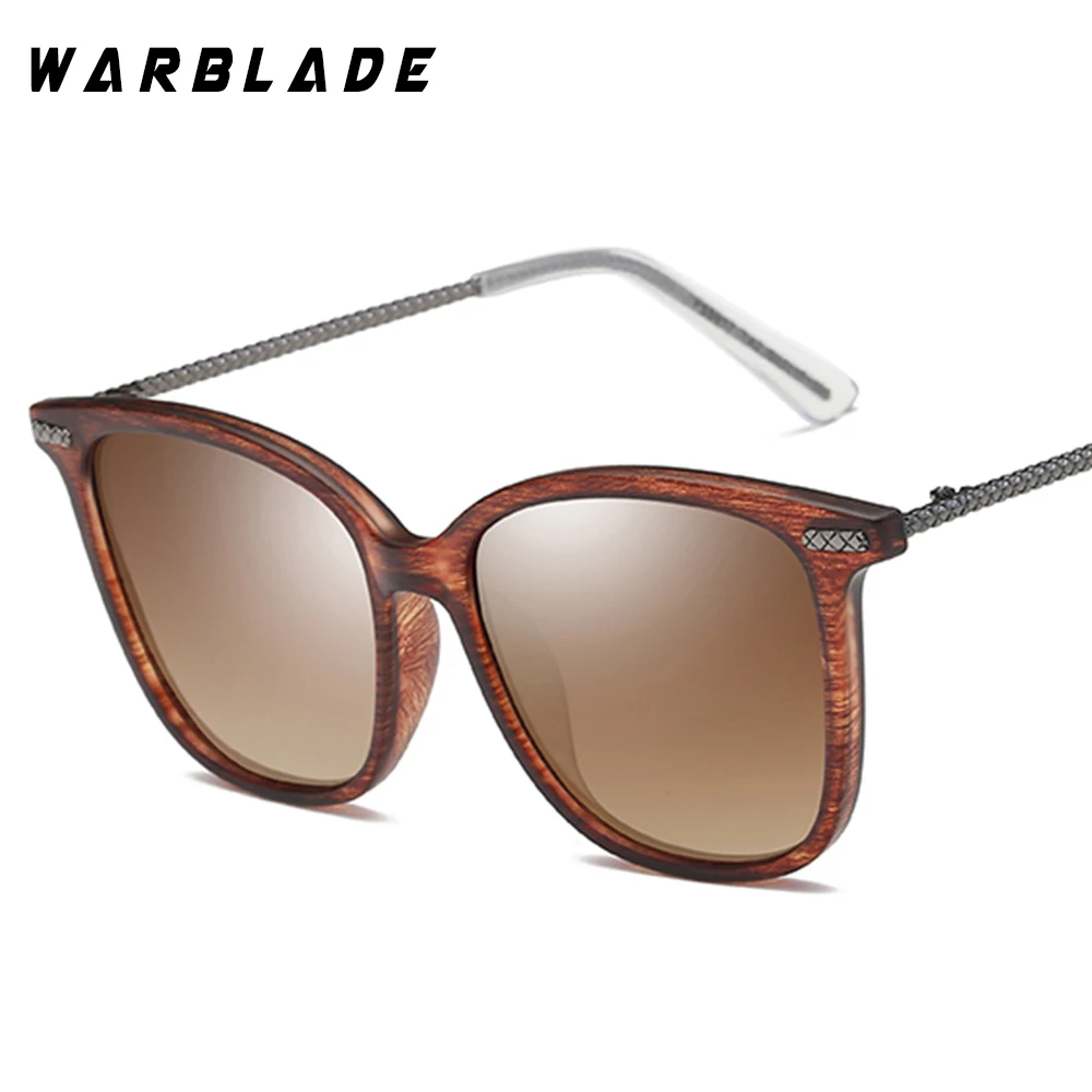 tea lens WarBLade поляризационные женские солнцезащитные очкив ретро стиле с металлической оправой солнцезащитные очки знаменитые женские брендовые дизайнерские очки - Цвет линз: tea lens
