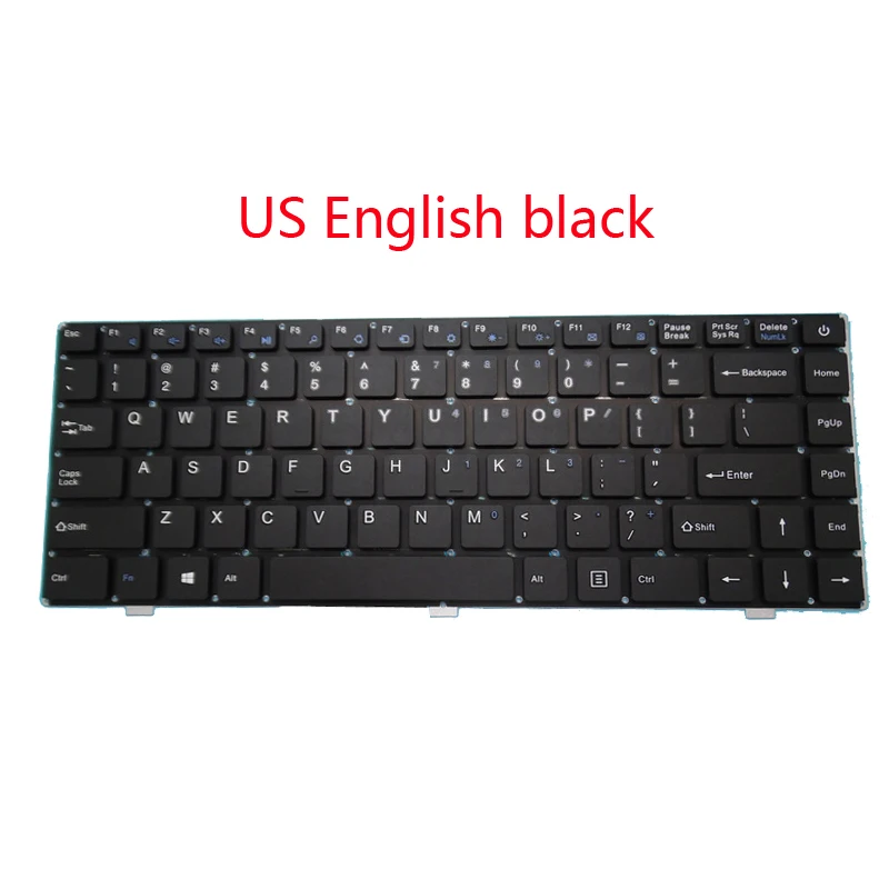 

Laptop Keyboard For Chuwi For LapBook CWI539 14.1 US English black/silver/pink without frame New and Original