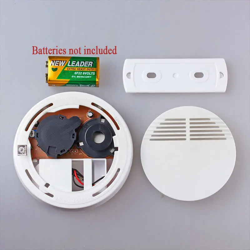 High Sensitivity Smoke Detector Chamber Independent Fire Alarm Home Security System Fireman Combination | Безопасность и защита