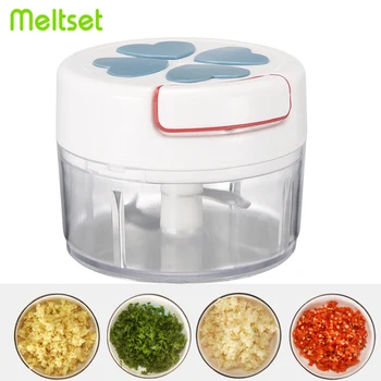 

Manual Garlic Stirrer Small Stuffing Stirrer Garlic Grinder Multi-function Meat Grinder Stir Garlic Chopper Kitchen Tools