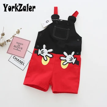 

Yorkzaler Summer Kids Overall Pants Cartoon Cute Girl Boys Trousers Spring Autumn Children Clothes Casual Child Clothes 18M-6Y