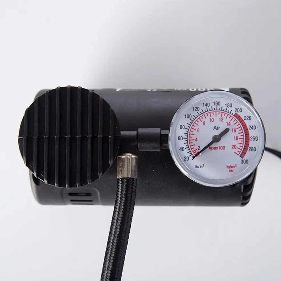 Locomotive Auto-Stop High Pressure Air Compressor Inflator Rifle Airgun Scuba Air Pump