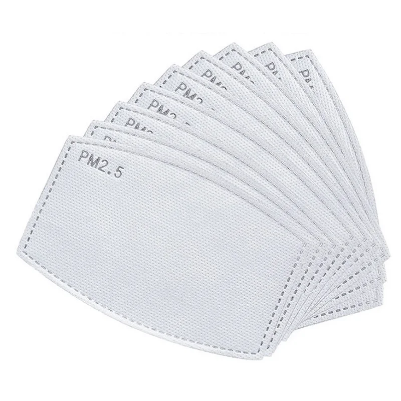 

200Pcs PM2.5 Mask Activated Carbon Face Mask Breathing Insert Protective Mouth Ma Dust Mask
