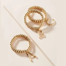 Meus pedidos AliExpress сарт браслет с буквами алфавита вензеля из бисера bts kpop Ретро bts acessorios браслеты