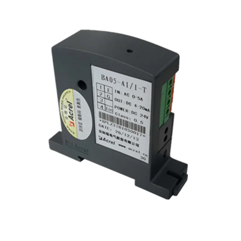 

Acrel AC current sensor measurement of true RMS BA05-AI/V-T input 0-10A
