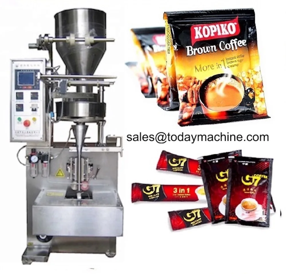 

Small potato chips snack/ plastic particles back sealing sachet packing machine