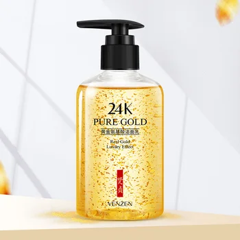 

Venzen Amino Acid 24K Pure Gold Luxury Effect Foam Wash Facial Cleanser Face Washing Moisturizing Anti Dirt Deep Clean Skin Care