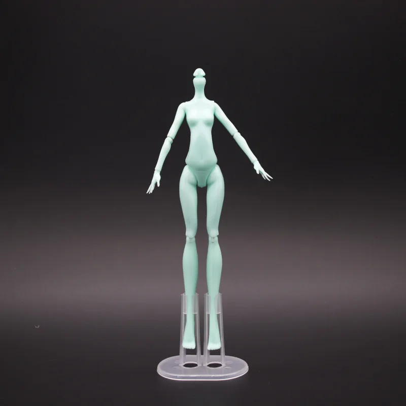 Doll Figure Body Multi-Joints Movable Doll Body Toy 23cm Doll Toy To Fit Many Heads White Green Brown Monstering High Doll Body 2