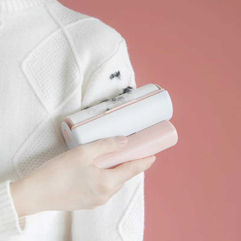 

Home Clothes lint remover clothes cleaning roller Sofa Carpets hair remover Pet hair Sticky Roller Removing Cat Hair clippers