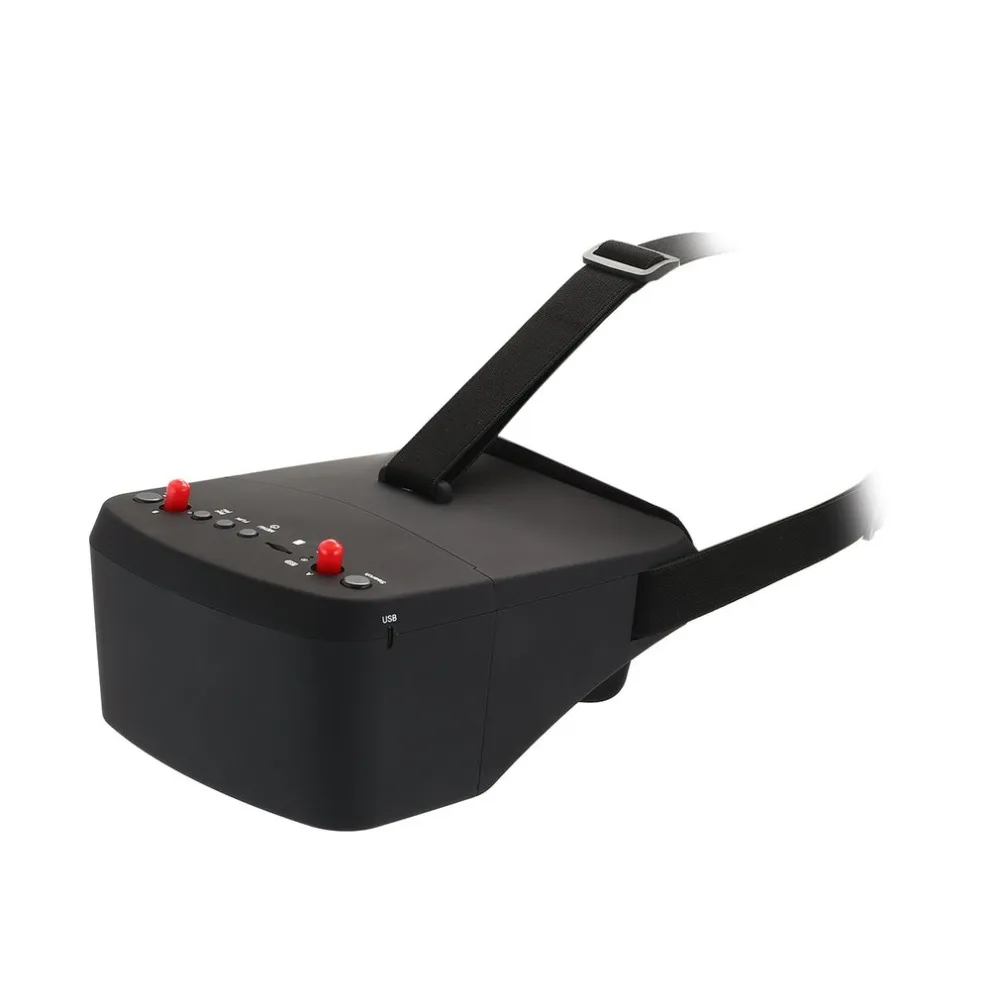 LS-800D 5.8G 5in 40CH FPV Goggles Headset Receiver Monitor with HD DVR Dual Antenna Auto-searching for RC Racing Drone fz