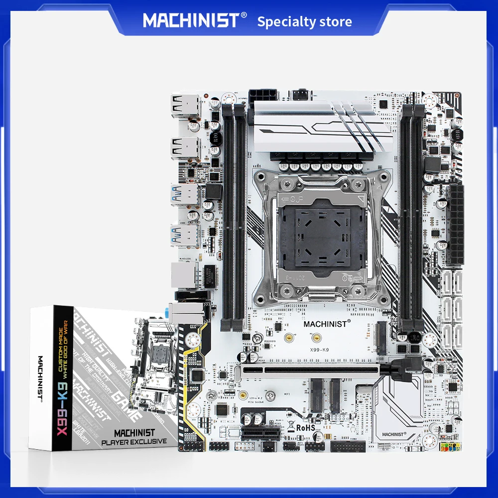Материнская плата MACHINIST X99 для настольных ПК LGA 2011-3 Xeon E5 v3 и v4 DDR4 ОЗУ поддержка