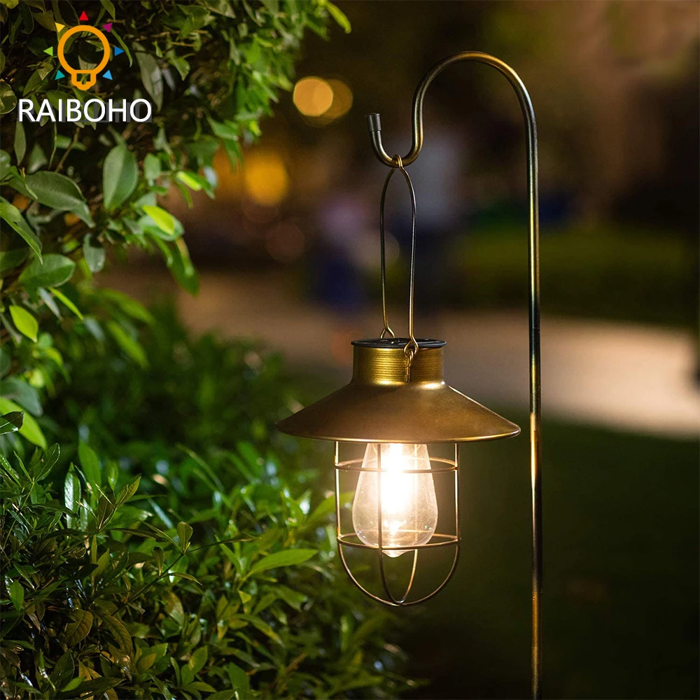 kraan Editor Herstellen Upgrade Opknoping Zonne verlichting Lantaarn Met Herder Haak Metalen Zonne  Waterdichte Lantaarn Voor Pathway Tuin Outdoor|Zonnenlamp| - AliExpress