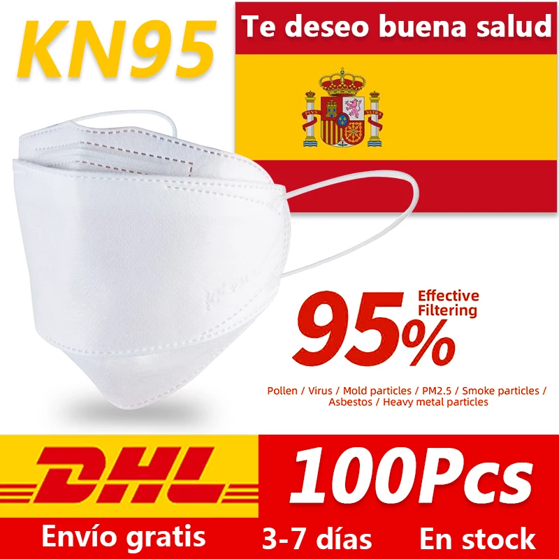 

KN95 mascarilla medica 5 Layers Protective mascara anti dust N95 Reusable 95% filter Mask Anti Infection Respirator Mask FFP2