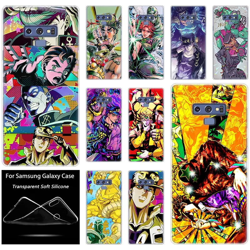 

JoJo's Bizarre Adventure JoJo Anime Case For Samsung Galaxy Note 10 Pro 9 8 M10 M20 M30 M40 S8 S9 S10 Plus 5G S6 S7 Edge S5 S10e