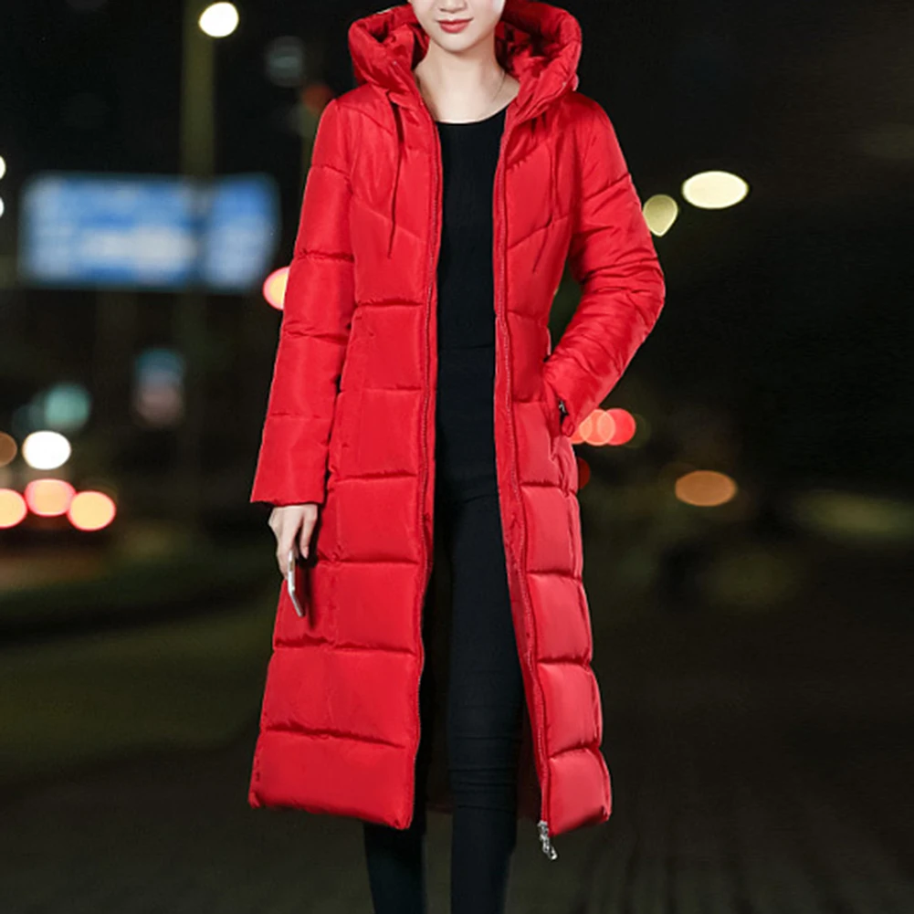 Chaqueta mujer Chaqueta de invierno para mujer Chaqueta de algodón con capucha Abrigo de mujer Abrigo catido de alta calidad
