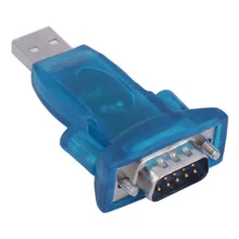 Entrada usb para rs232 9 pin db9, conversor usb para com adaptador hl-340 computador db9