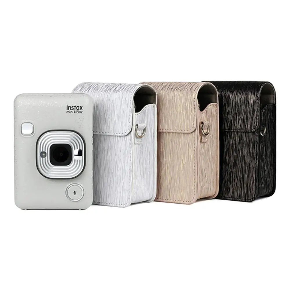 

Streaming Light PU Leather Liplay Case Camera Protective Shoulder Bag For Polaroid Fujifilm Instax Mini Liplay Camera