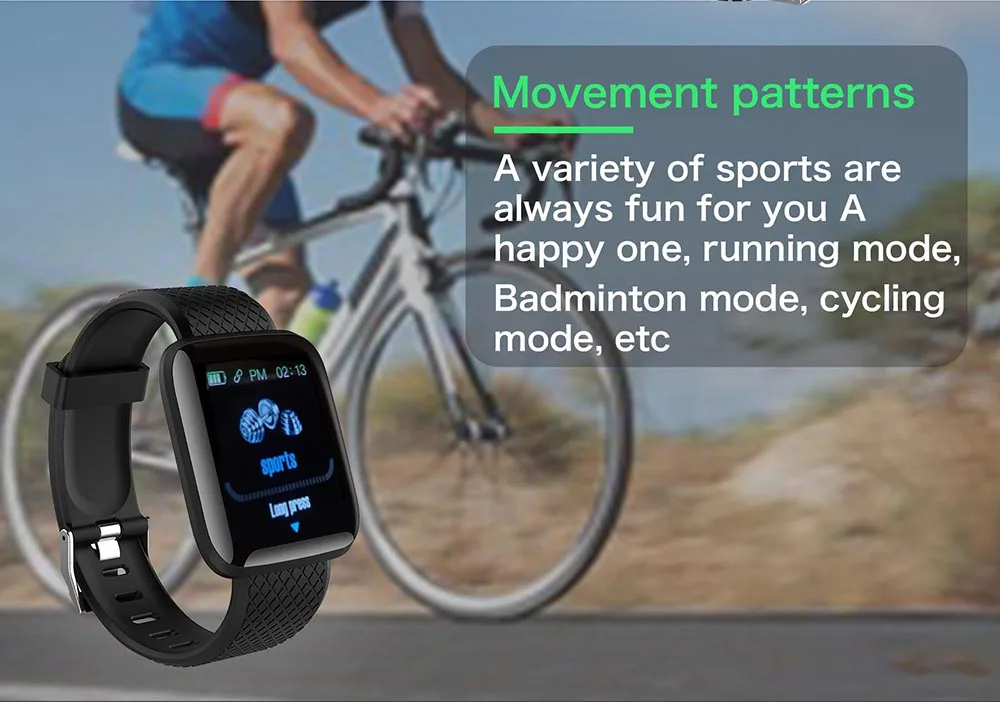 Спортивные умные мужские часы наручные фитнес-трекер водонепроницаемые браслеты для женщин Smartband кровяное давление Шагомер Смарт-браслет