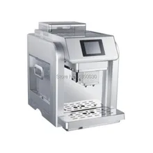 Полностью автоматическая кофемашина интеллектуальная с одним сенсорным экраном коммерческий офис 19 бар контейнер для зерен