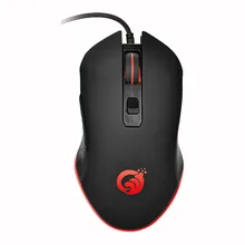HXROOLRP souris de jeu souris filaire gamer pour overwatch gaming ordinateur portable ergonomique rétro-éclairé souris optique souris silencieuse pour ordinateur(China)