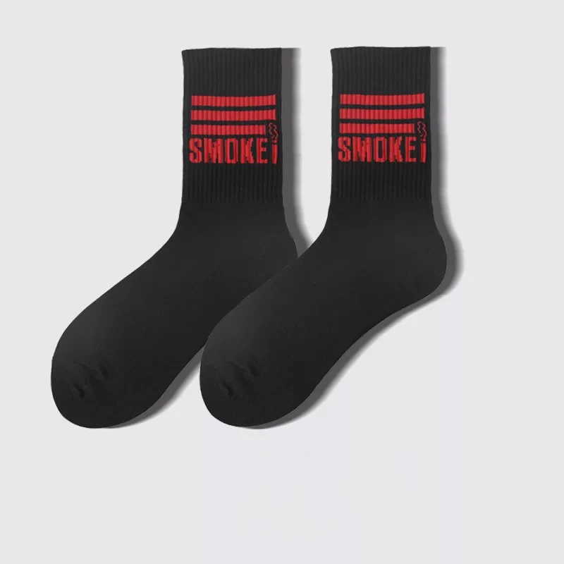 7 Long summer socks men and European street hip hop wild women socks ins skateboard socks unisex Harajuku socks - Цвет: 7