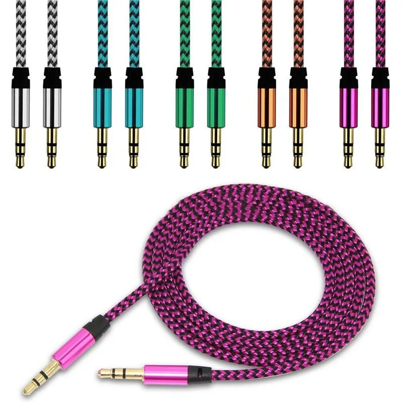 

Aux Cable 1m Audio Cable 3.5 Male Retractable Aux Cable for Car Iphone Samsung Phone GPS MP3 MP4 Music Headphone Stereo Speaker