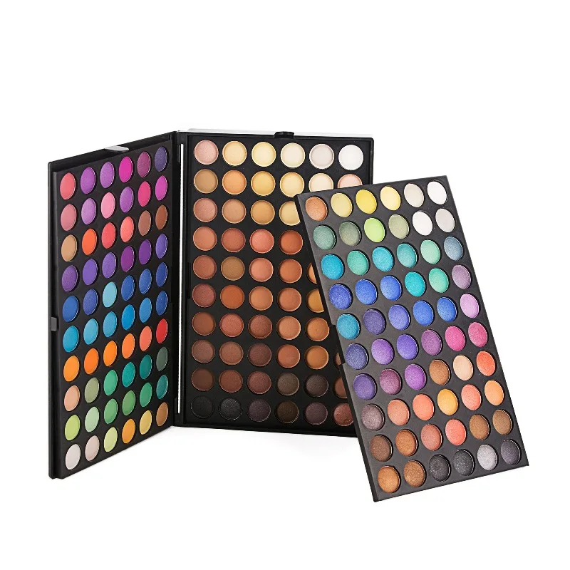 

Foreign Trade Currently Available 180-Color Eyeshadow Compact Nude Makeup Earth Color Matte Composite Profession Three Layer Eye