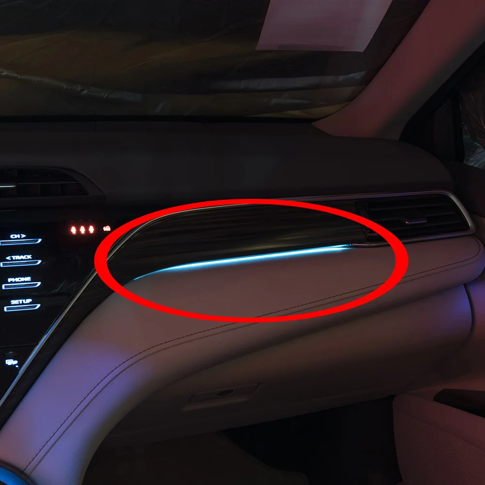 Автомобильный светодиодный светильник для Toyota Camry декоративная дверная лампа светодиодный светло-голубой цвет автомобильные аксессуары
