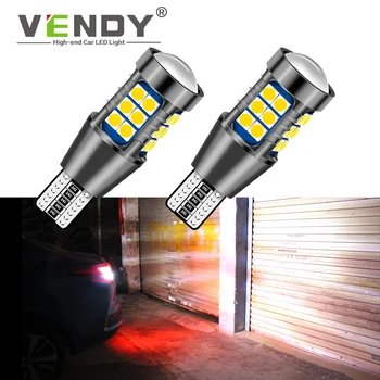 

2pcs Canbus LED Reverse Light Car Lamp W16W T15 P21W BA15S W21W 3157 For audi a3 8p 8v 8l a4 b8 b7 b5 a6 c6 c5 c7 4f a5 q5 a1 tt