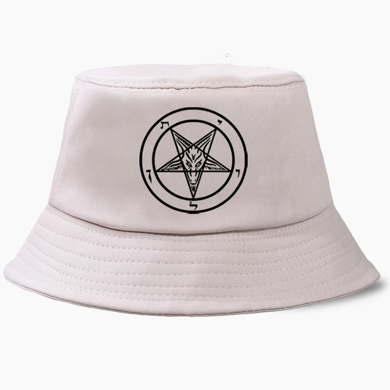 Pentagram Gothic Occult Satan Goat Head 