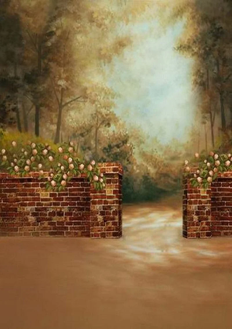 

Spring Flower Backdrop Forest Photography Background Creative Props For Vinyl Party Background Photo Studio