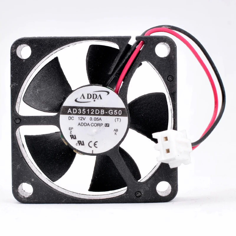AD3512DB-G50 3 5 см 35 мм вентилятор 35x35x10 DC12V 0.05A 2 линии двойной шарикоподшипник