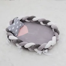 Портативная корзина для постельных принадлежностей для кроватки, для новорожденных, для младенцев, для сна, бамперы, хлопковое постельное белье, защитная накладка YYJ016