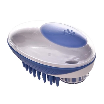 

Pet SPA Massage Brush Soft Silicone Dogs Cats Shower Hair Grooming Cmob Dog Pet Bath Brush Comb Cleaning Tool