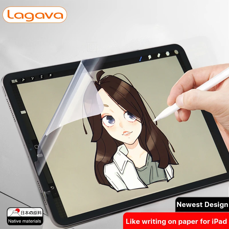 2 шт. усовершенствованная мягкая бумажная Защитная пленка для экрана iPad Pro 11 12 9 Air 3