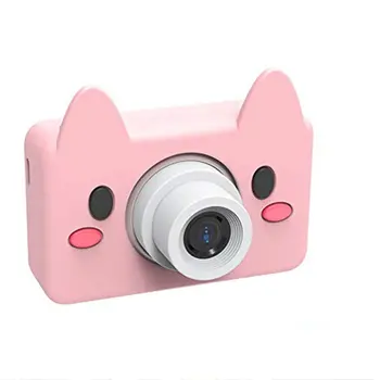

Children'S Camera Products-Girly Blinds Pink Pig Animal Digital Video Hd Camera Pig Digital Video Camera Simple To Operate