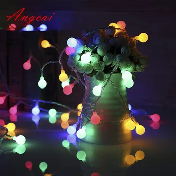 

LED Globe Matte ball String Lights led Starry Fairy Twinkle light string for patry wedding kids gift 10M 33FT