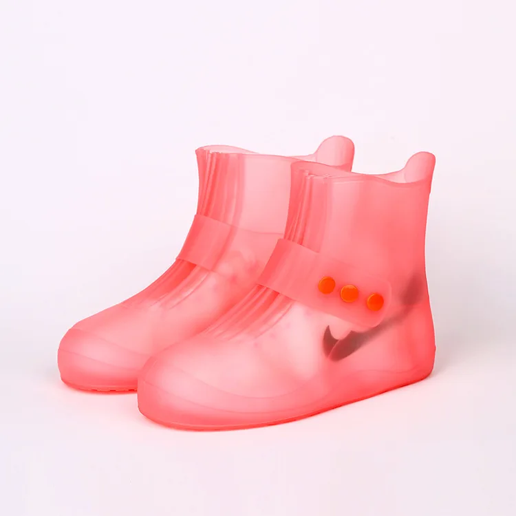 Непромокаемая обувь в байкерском стиле; водонепроницаемые ботинки для езды на велосипеде; нескользящая обувь; непромокаемые байкерские ботинки; Многоразовые - Цвет: 918  Pink